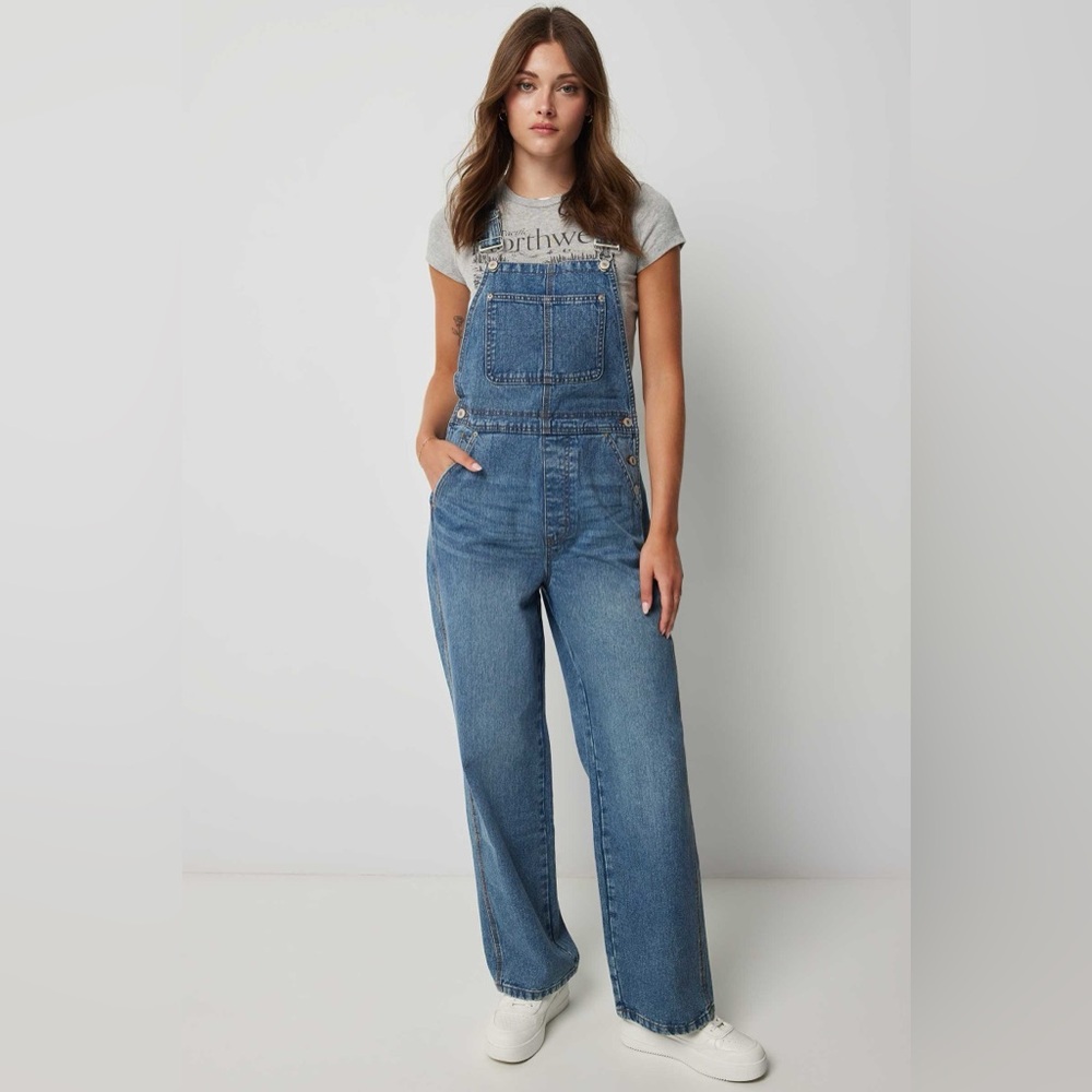 Ardene Carpenter Denim Overalls